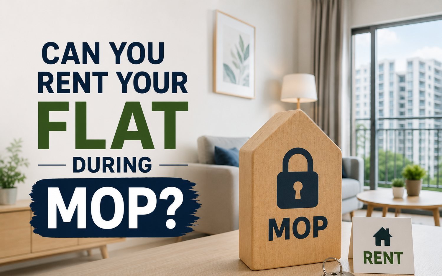 Can You Rent Out Your Flat During MOP?